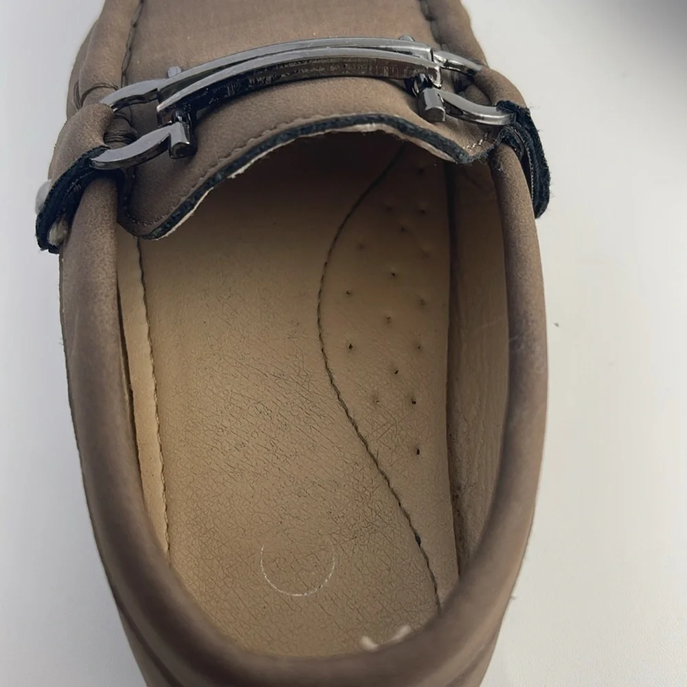 Chocolate Brown Soft Loafers kids size Euro size 22